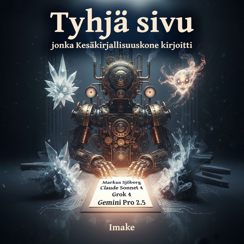 Tyhjä Sivu -kirjan kansi